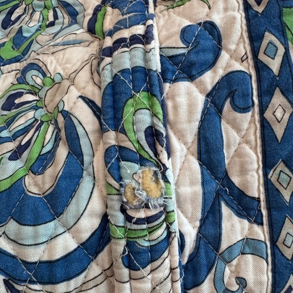 Vera Bradley Mediterranean White Duffle Bag - Picture 8 of 13